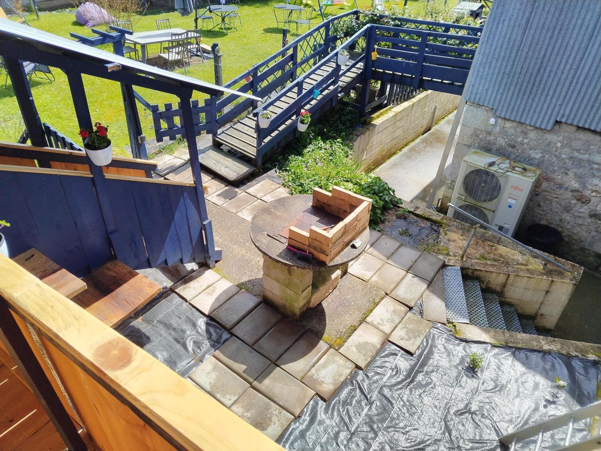Appartement Gite Du Gardoir Boresse-et-Martron Exterior photo